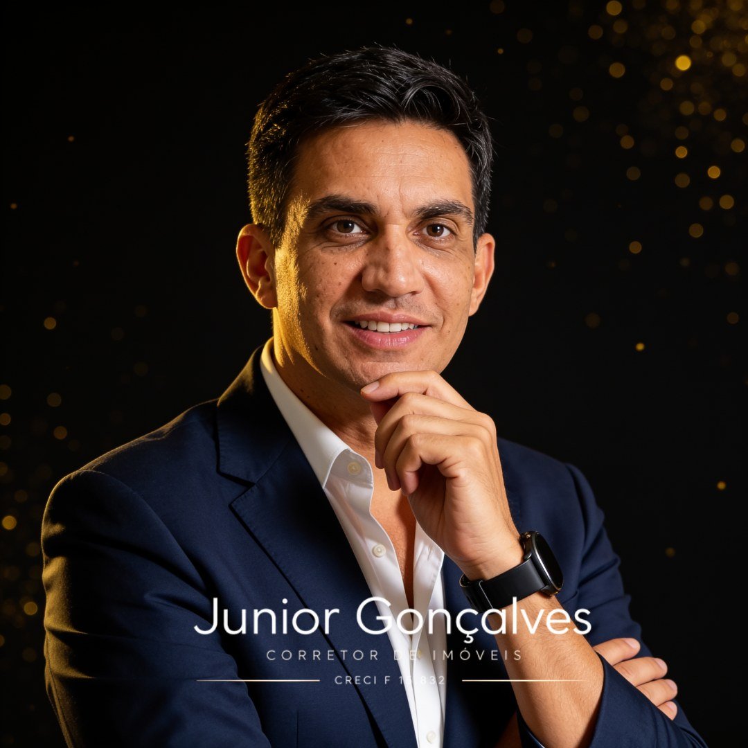 Junior Gonçalves, corretor de imóveis